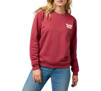 Wrangler Women's Regular Sweat Sweatshirt, Earth Red, XS