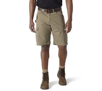 Wrangler RIGGS WORKWEAR by Men's Big & Tall Ripstop Ranger Short, Bark, 52