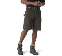 Wrangler Riggs Workwear by Men's Big & Tall Ripstop Ranger Short, Loden, 50
