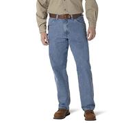 Wrangler Riggs Workwear by Men's Ripstop Carpenter Jean - Blue -