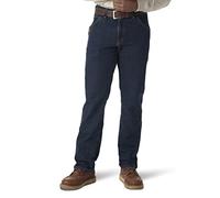 Wrangler Riggs Workwear Men's RIGG Workwear Five Pocket Jean, Dark Tint, 40W / 34L