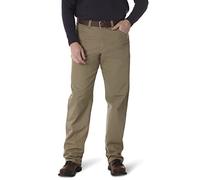 Wrangler Riggs Workwear Men's Ripstop Carpenter Jean, Bark, 31W x 30L