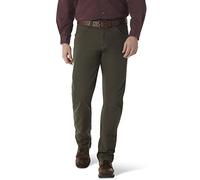 Wrangler Riggs Workwear Men's Ripstop Carpenter Jean, Loden, 34W x 30L