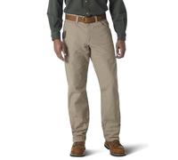 Wrangler Men's Technician Work Utility Pants, Dark Khaki, 32W / 30L
