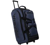 Wrangler Unisex-Adult 30" Rolling Duffel Bag, Navy Blue, Large Inch