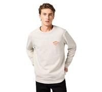 Wrangler small logo crew, Oat Melee, M