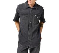 Wrangler SS Western Shirt, Enchanted Black, S