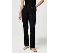 Wrangler Women's Straight Fit Straight Leg Jeans, Nebula Black, 31W x 34L