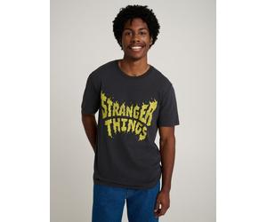 Wrangler Stranger Things T-shirt Washed Black T-Shirt black L
