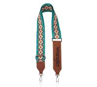 Wrangler Strap Western Purse Straps Replacement Crossbody Handbag Adjustable Aztec Wide Guitar Strap, Strap-angel Diamond Turquoise, Standard