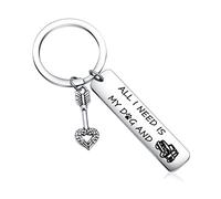 Wrangler SUV Lover Gift Keychain - Dog Mom SUV Keychain, Dog and Jepepepp Keyring, Regular