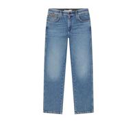 Wrangler Texas Men's Authentic Slim Fit Slim Leg Jeans, red, 34 W/32 L