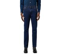 Wrangler Texas Men's Regular Fit Straight Leg Jeans, Rustic Navy, 30 W/32 L