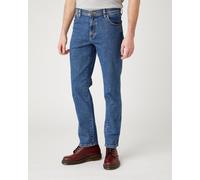Wrangler Men's Texas Slim Medium Stretch Jeans, Stonewash, 30W / 32L