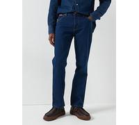 Wrangler Texas Straight Fit Jeans, Dark Blue, Size 30, Inside Leg Regular, Men Dark Blue