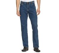 Wrangler Texas Stretch Denim Jeans Regular Fit Straight Leg Stone Blue All Sizes