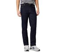 Wrangler Texas Stretch W121K4009 Tapered Men's Jeans Dark Stone W33 INxL32 in