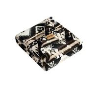 Wrangler - Throw Blanket, Soft Plush Fleece Bedding, Western Decor for Bed or Couch, Yellowstone Inspired, Oeko-Tex Certified (Jesse Brown, 50" x 60")