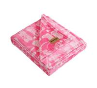 Wrangler - Throw Blanket, Super Soft Premium Plush Bedding, Western Luxurious Bedding, Yellowstone Inspired, Oeko-Tex Certified (Knockin Boots Pink, 50 x 60)