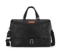 Wrangler Travel Duffle Bag for Women Oversized Cow Print Weekender Bag Overnight Bag, L-Black, Classic