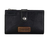Wrangler Trifold Wallets for Women with Credit Card Holders & Money Organizer, A-Black, Chic