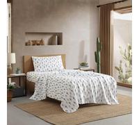 Wrangler - Twin XL Bed Sheets Breathable & Wrinkle Resistant Bedding with Matching Pillowcase Lightweight for Year-Round Use Dorm Essentials (Cact