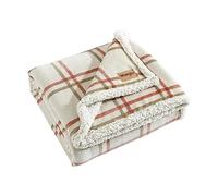Wrangler Ultra Soft Plush Home Decor, All Season Reversible Sherpa Bedding Throw Blanket, 50 x 60, Colt Bright Orange
