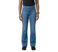 Jeans flare woman Wrangler Bleu 33x34