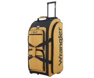 Wrangler Wesley Rolling Duffel Bag, Ambergold, Large 76 cm