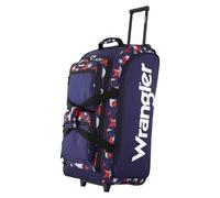 Wrangler Wesley Rolling Duffel Bag, American Stars, Large 30-Inch, Wesley Rolling Duffel Bag