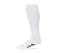 Wrangler Western Boot Sock 2 Pair, White, W 10-12/M 8.5-10.5