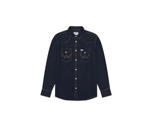 Wrangler Western Shirt for Men, Midnight Rodeo, XXL