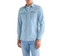 Wrangler Western Shirt, Riverbank, S Men's