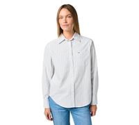 Wrangler Women's 1 Pkt Shirt, Niagara Mist, M