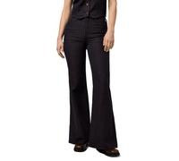 Wrangler Women's 70s Flare Pants, Mahogany, 25W x 32L