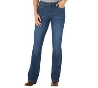 Wrangler Women's Aura Instantly Slimming Mid Rise Boot Cut Jean, Jennifer, 6