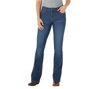 Wrangler Women's Aura Instantly Slimming Mid Rise Boot Cut Jean, Jennifer, 6 Short