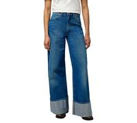 Wrangler Women's Cuffed Trouser Jeans, Rodeo Ridge, 32W x 32L