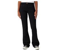 Wrangler Women's Flare Jeans, Retro Black, 25W x 30L