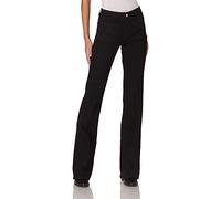 Wrangler Women's Flare Jeans, Retro Black, 31W x 34L
