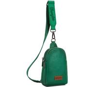 Wrangler Women's Green Sling Crossbody Bag, A-green
