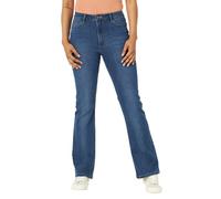 Wrangler Women's High Rise Bold Boot Jean, Hudson, 14W x 34L