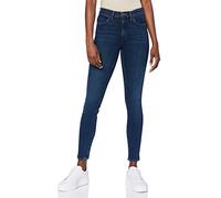 Wrangler Women's High Rise Skinny Jeans, Vintage Ink, 28W / 32L