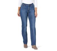 Wrangler Women's High Rise True Straight Fit Jean, Hudson, 10W x 32L