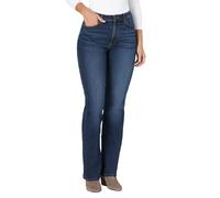 Wrangler Women's High Rise True Straight Fit Jean, Stockton, 6W x 34L