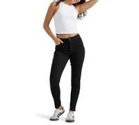 Wrangler Women's High Rise Unforgettable Skinny Jean, Black, 16