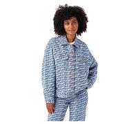 Wrangler Women's Jumbo Trucker Denim Jacket, Mr Wrangler, M