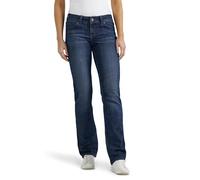 Wrangler Women's Premium Patch Mae Jean-Sits Above Hip, Dark Stone, 0x32