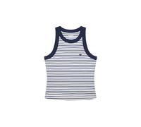 Wrangler Women's Ringer Tank T-Shirt, Mazarin Blue, S