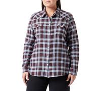 Wrangler Women's Slim Reg Western Shirt, Doll, S